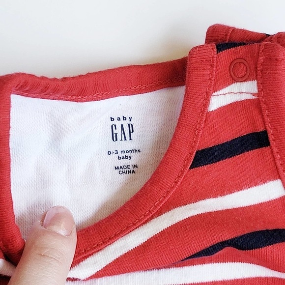 Gap Red White & Blue Romper 3m -New! - Picture 4 of 4